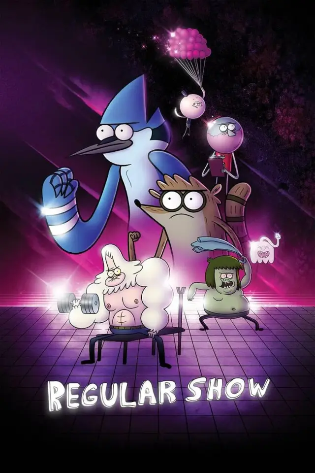 انیمیشن نمایش منظم (Regular Show) پوستر