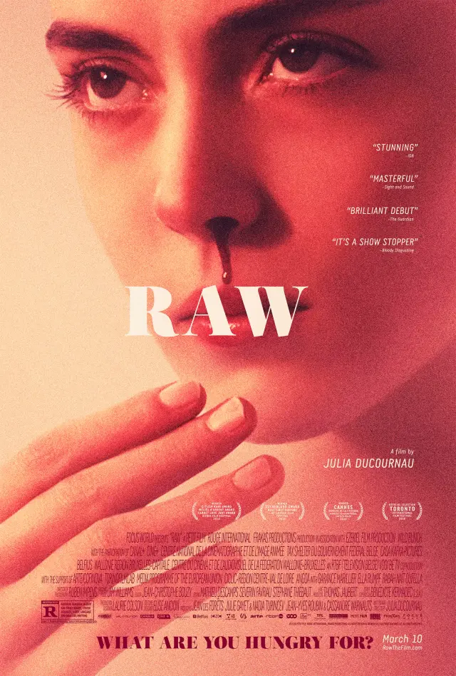 فیلم خام (Raw) پوستر