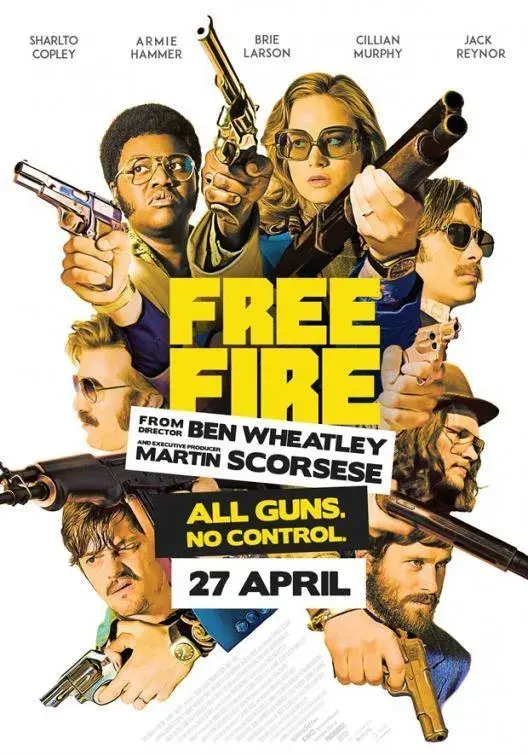 فیلم شلیک آزاد (Free Fire) پوستر