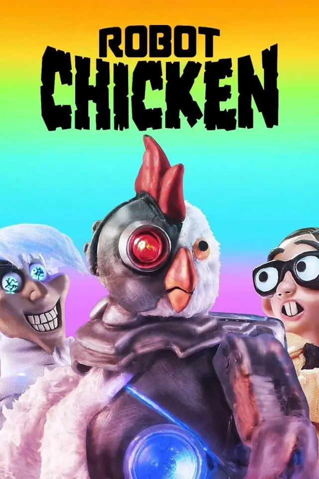 انیمیشن مرغ ربات (Robot Chicken) پوستر