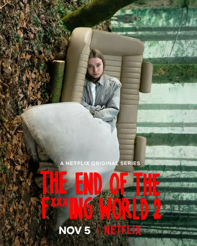 سریال پایان دنیای لعنتی (The End of the F***ing World) پوستر