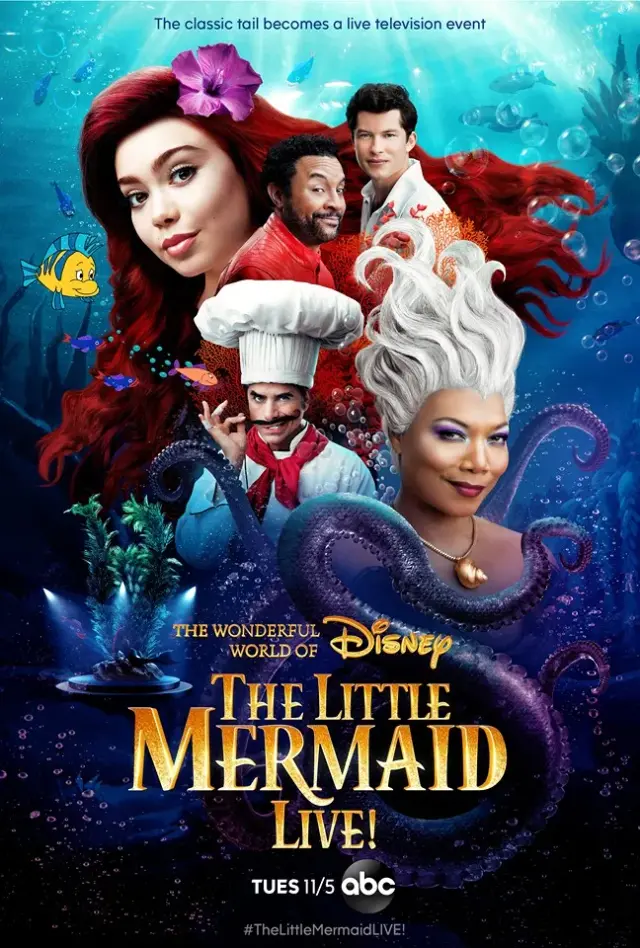 انیمیشن پری دریایی کوچولو زنده (The Little Mermaid Live!) پوستر
