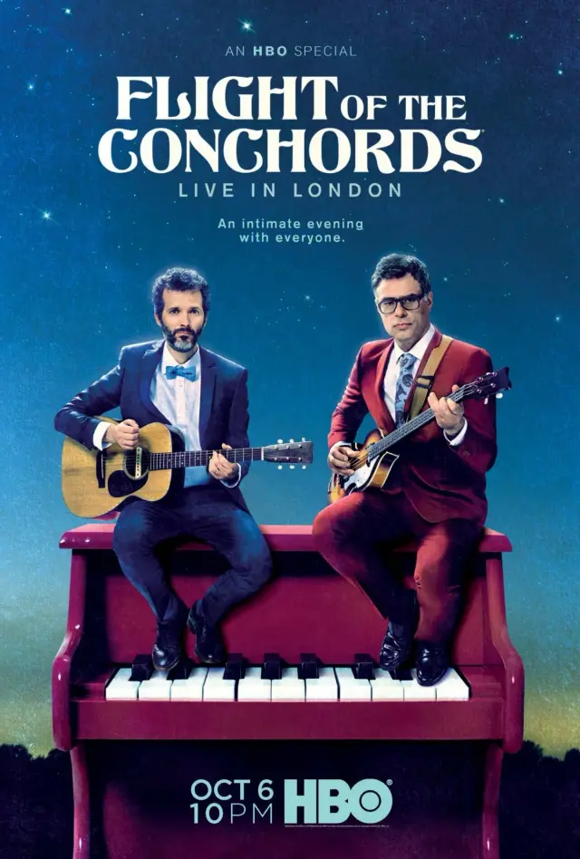 سریال پرواز کنکوردها: در لندن زندگی کنید (Flight of the Conchords: Live in London) پوستر