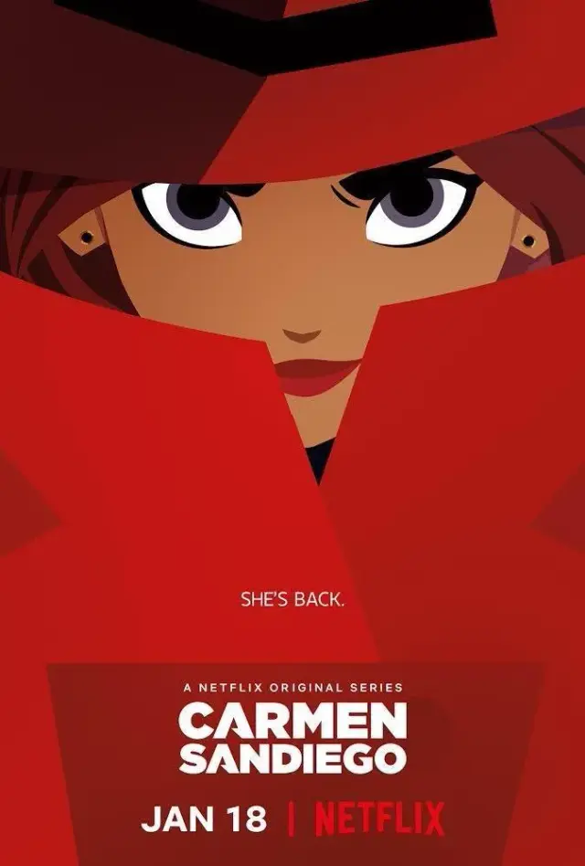 انیمیشن کارمن سندیگو (Carmen Sandiego) پوستر