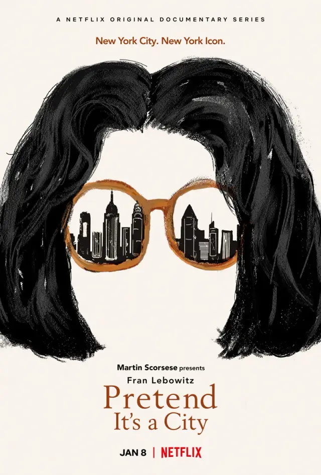 مستند وانمود کن یک شهر است (Pretend It's a City) پوستر