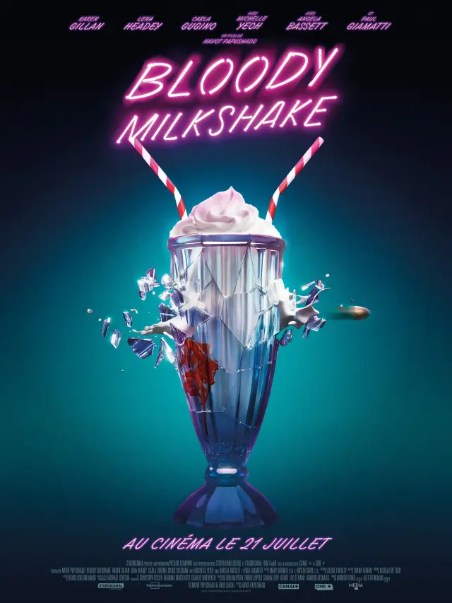فیلم میلک شیک باروتی (Gunpowder Milkshake) پوستر