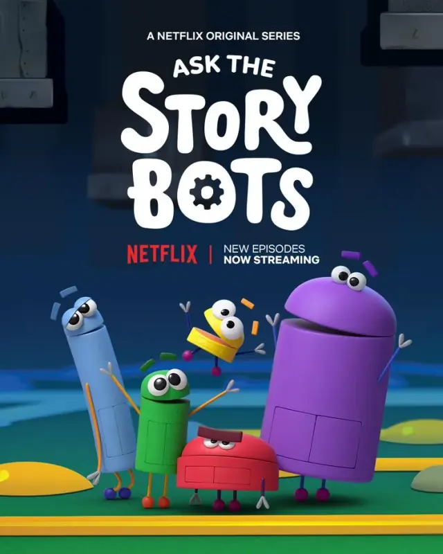 انیمیشن از ربات سخنگو بپرس (Ask the StoryBots) پوستر