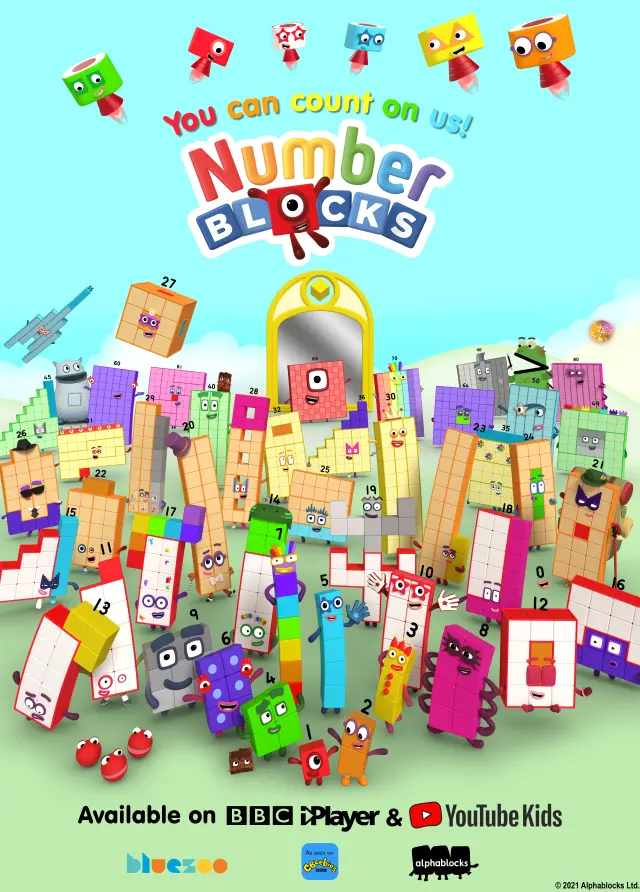 انیمیشن بلوک های اعداد (Numberblocks) پوستر