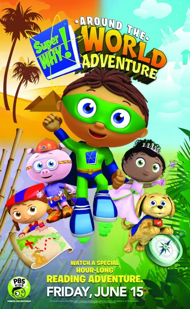 انیمیشن سوپر وای (Super Why!) پوستر