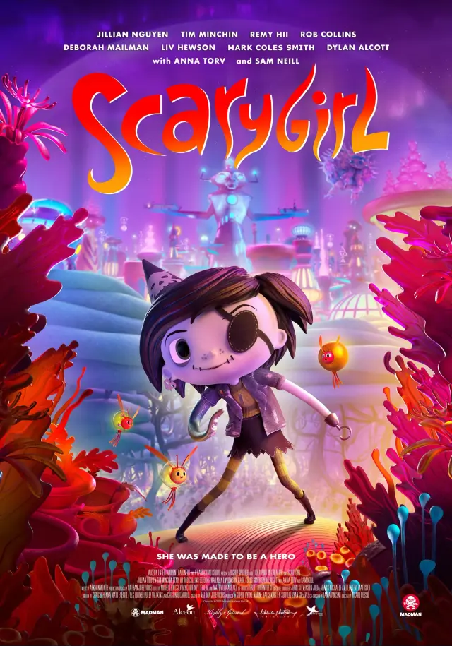 انیمیشن دختر ترسناک (Scarygirl) پوستر