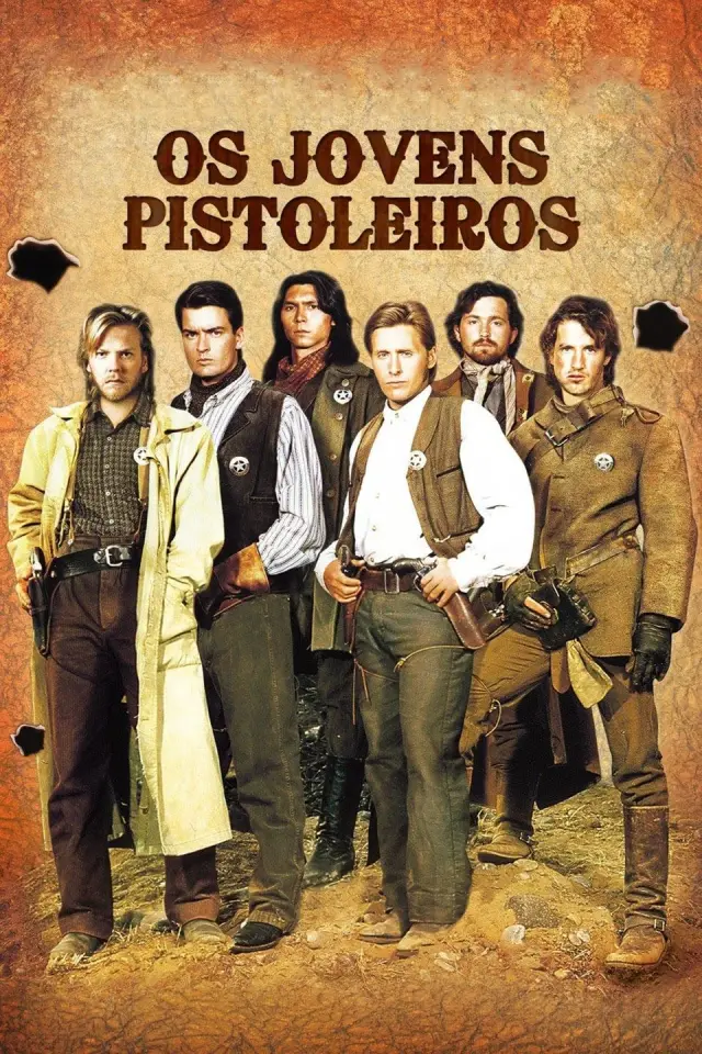 فیلم اسلحه های جوان (Young Guns) پوستر