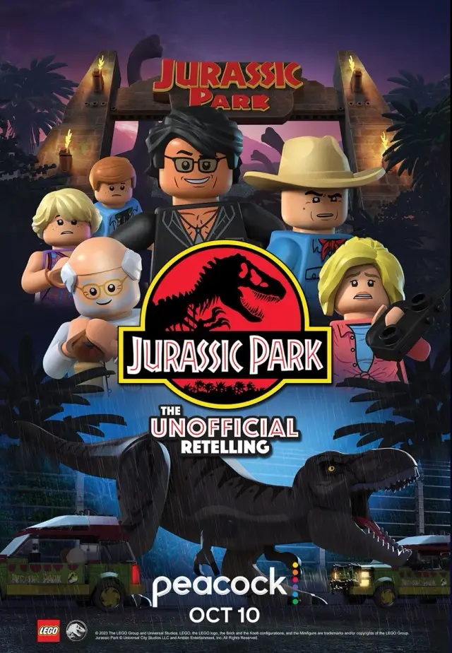 انیمیشن پارک ژوراسیک لگو: بازگویی غیر رسمی (LEGO Jurassic Park: The Unofficial Retelling) پوستر