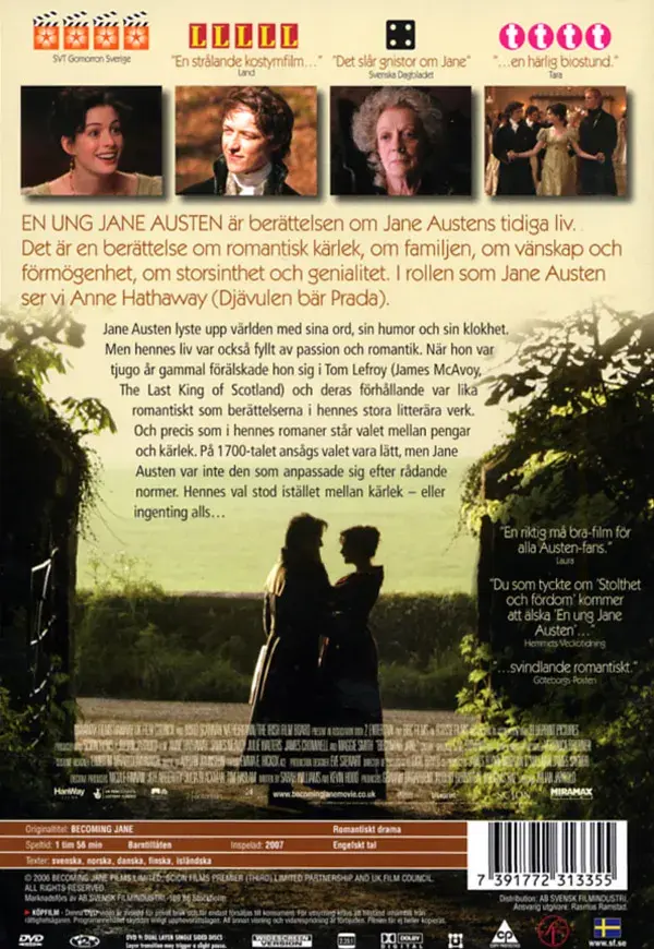 فیلم جین شدن (Becoming Jane) پوستر