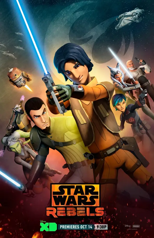 انیمیشن جنگ ستارگان: آشوب گران (Star Wars: Rebels) پوستر