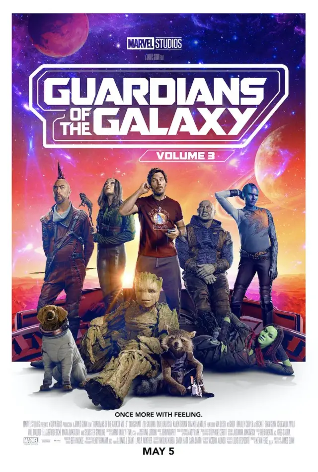 فیلم نگهبانان کهکشان 3 (Guardians of the Galaxy Vol. 3) پوستر