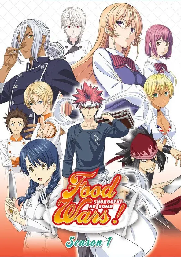 انیمه جنگ غذاها: شوکوگکی نو سوما (Food Wars: Shokugeki no Soma) پوستر
