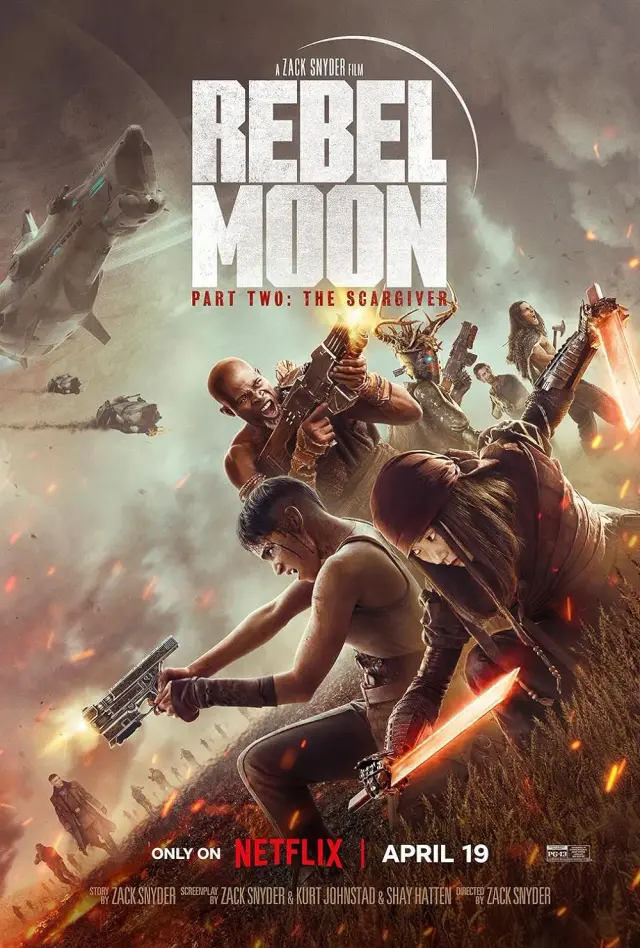 فیلم قمر یاغی، قسمت دوم: زخم زننده (Rebel Moon - Part Two: The Scargiver) پوستر