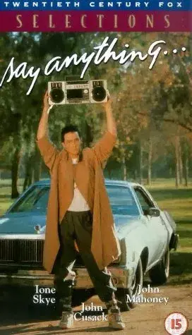فیلم هر چی خواستی بگو (Say Anything) پوستر