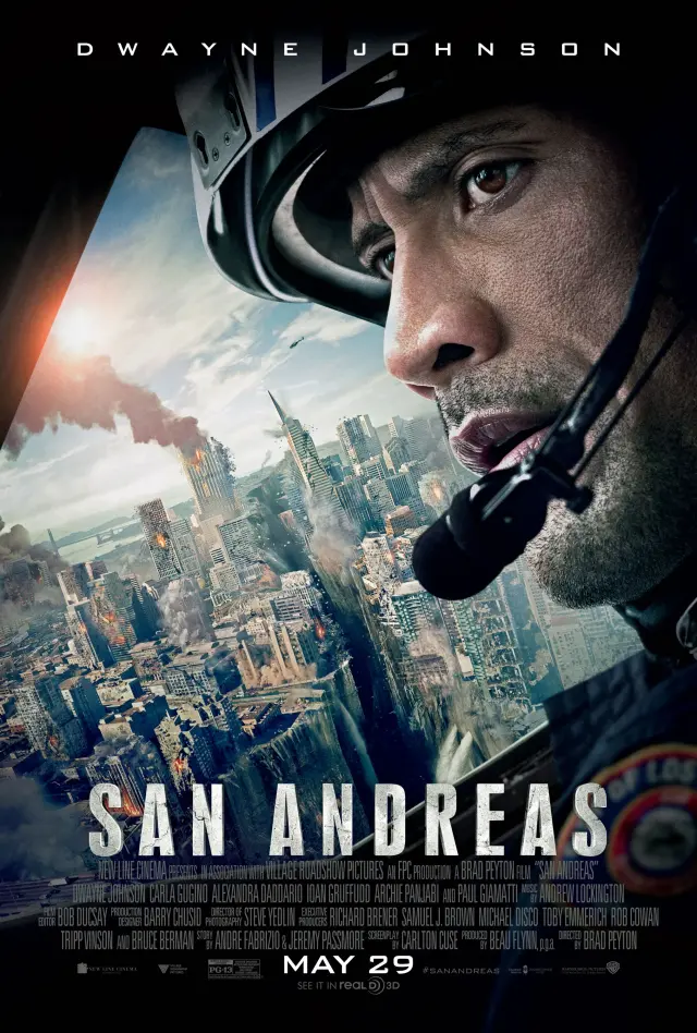 فیلم سن آندریاس (San Andreas) پوستر