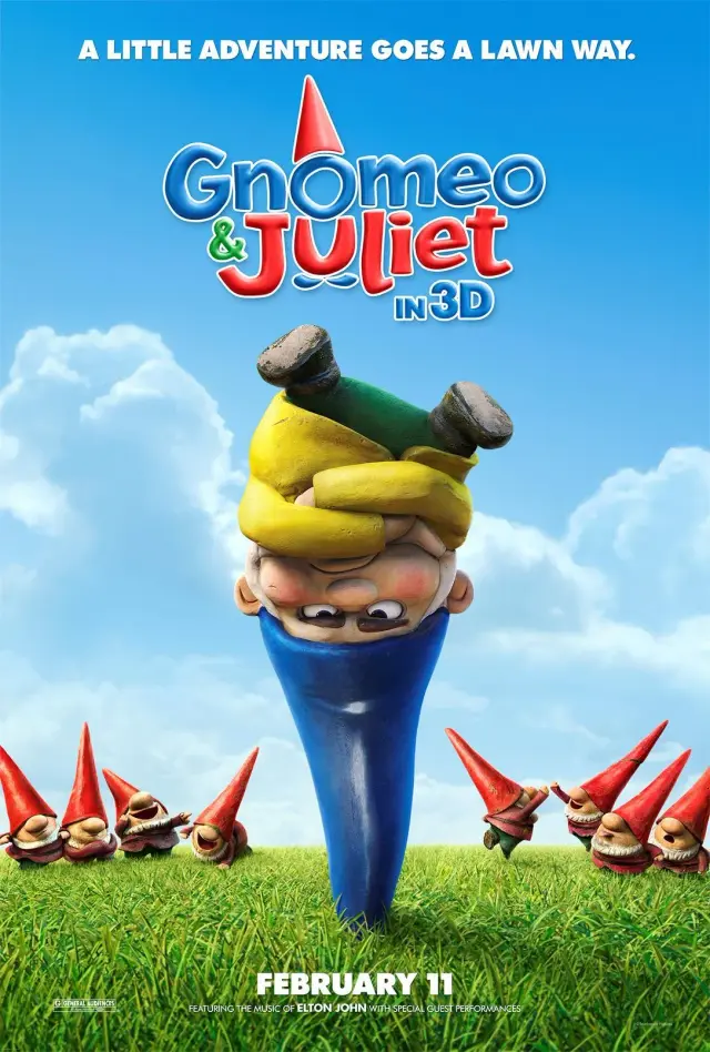 انیمیشن نومئو و ژولیت (Gnomeo & Juliet) پوستر