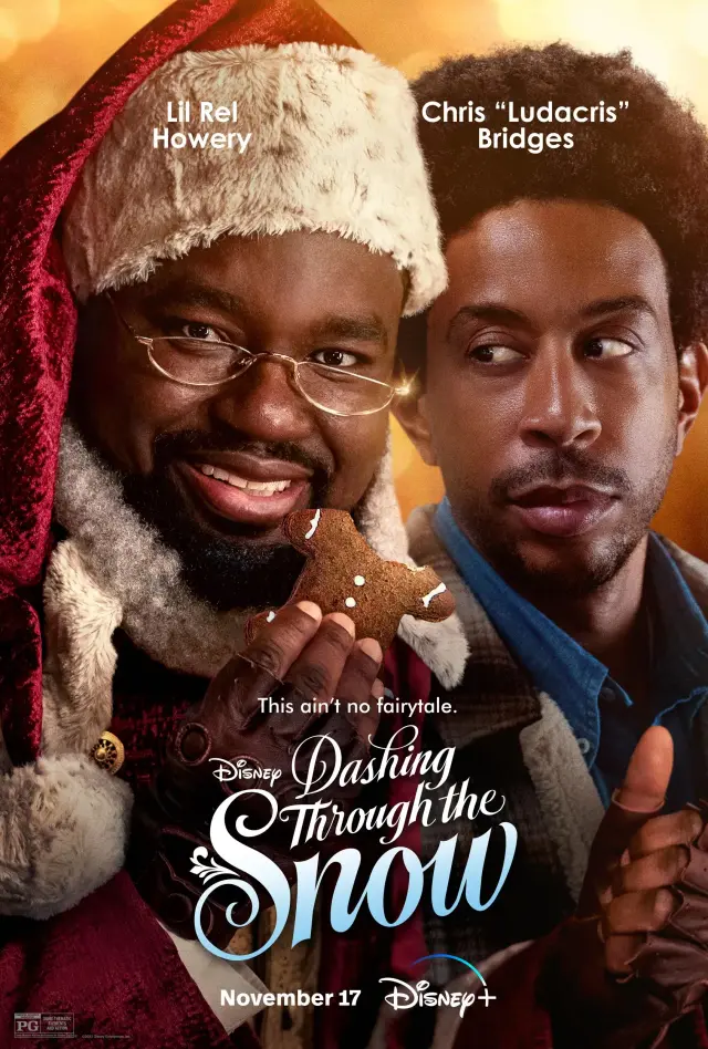 فیلم شتابان از میان برف ها (Dashing Through the Snow) پوستر