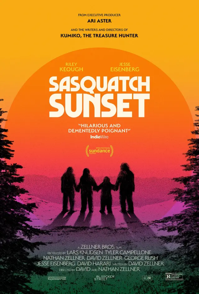 فیلم غروب ساسکواچ (Sasquatch Sunset) پوستر