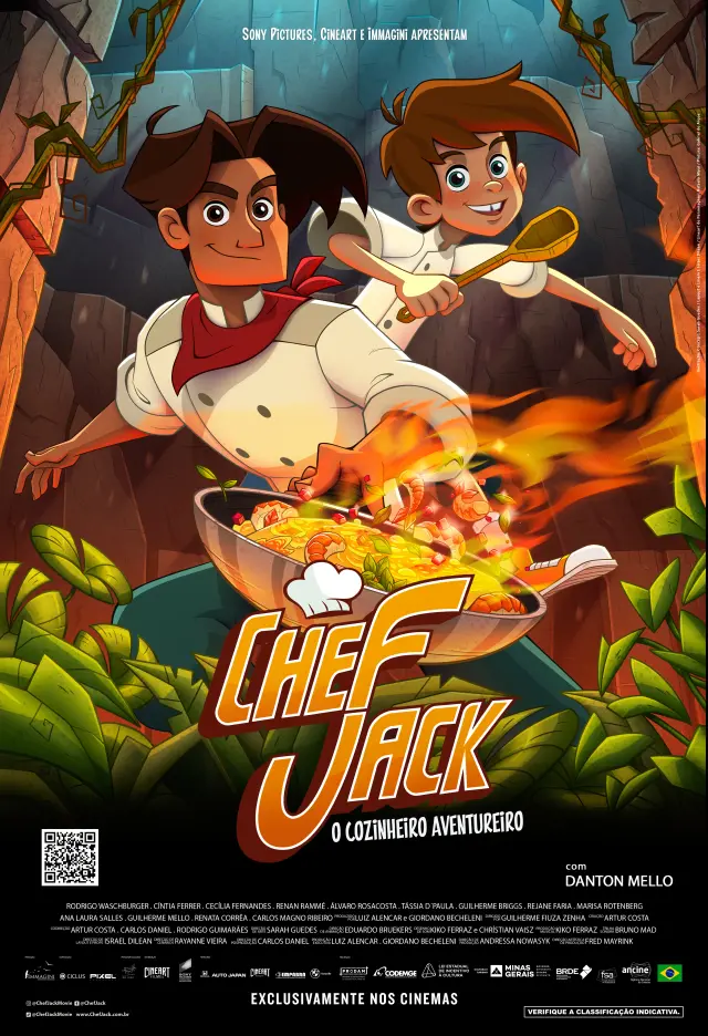 انیمیشن سرآشپز جک ماجراجو (Chef Jack: The Adventurous Cook) پوستر