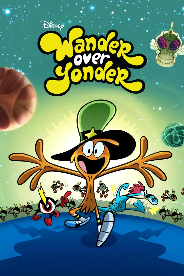 انیمیشن واندر ماجراجوی آواره (Wander Over Yonder) پوستر