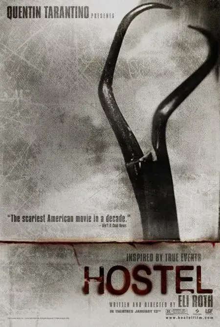 فیلم مسافرخانه 2005 (Hostel) پوستر
