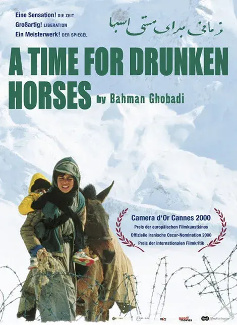 فیلم زمانی برای مستی اسب‌ها (A Time for Drunken Horses) پوستر