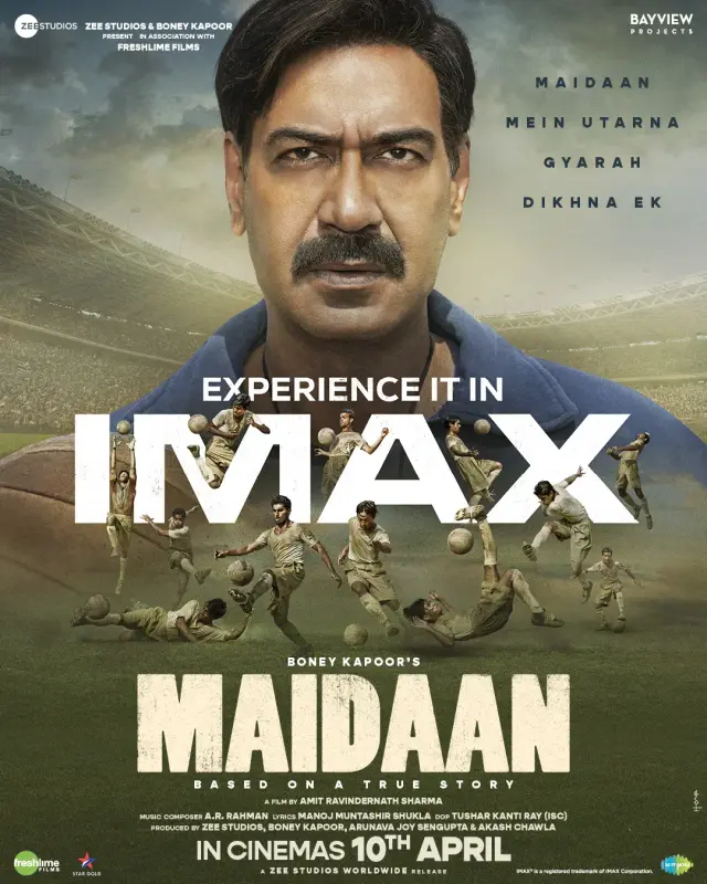 فیلم میدان 2024 (Maidaan) پوستر