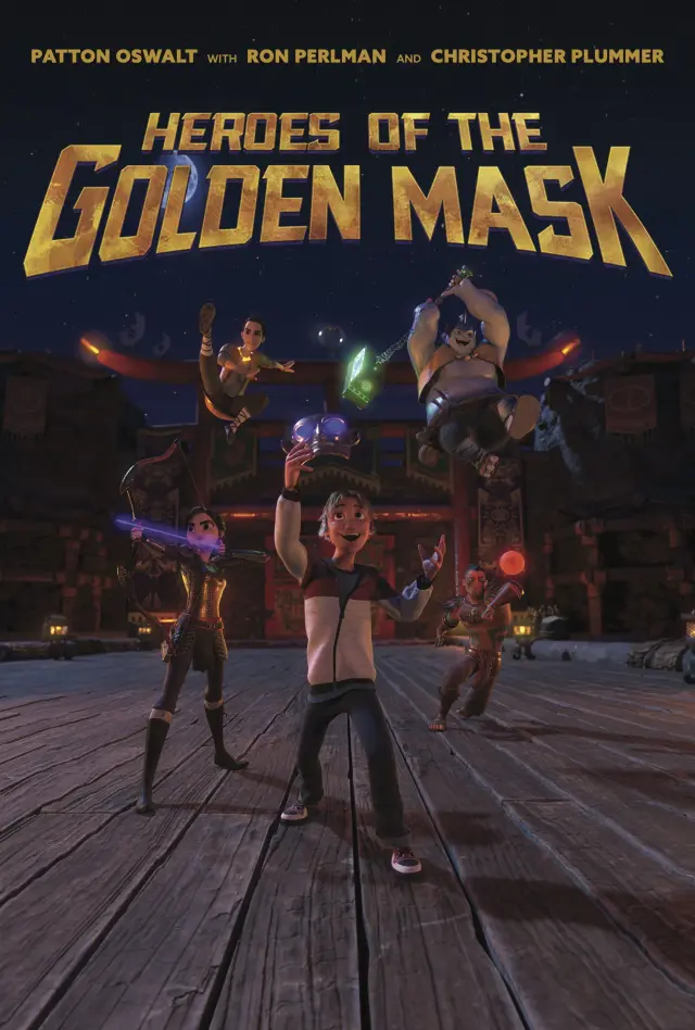 انیمیشن قهرمانان ماسک های طلایی (Heroes of the Golden Masks) پوستر