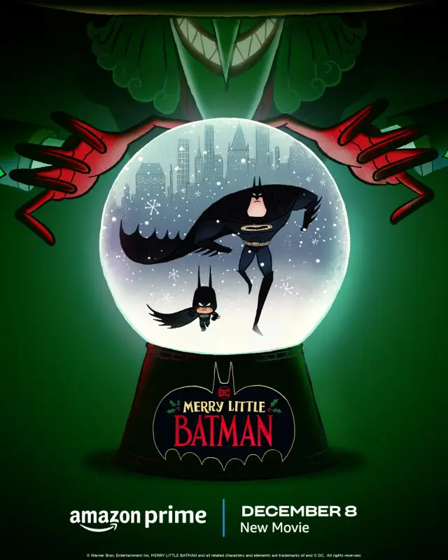 انیمیشن بتمن کوچولو مبارک (Merry Little Batman) پوستر