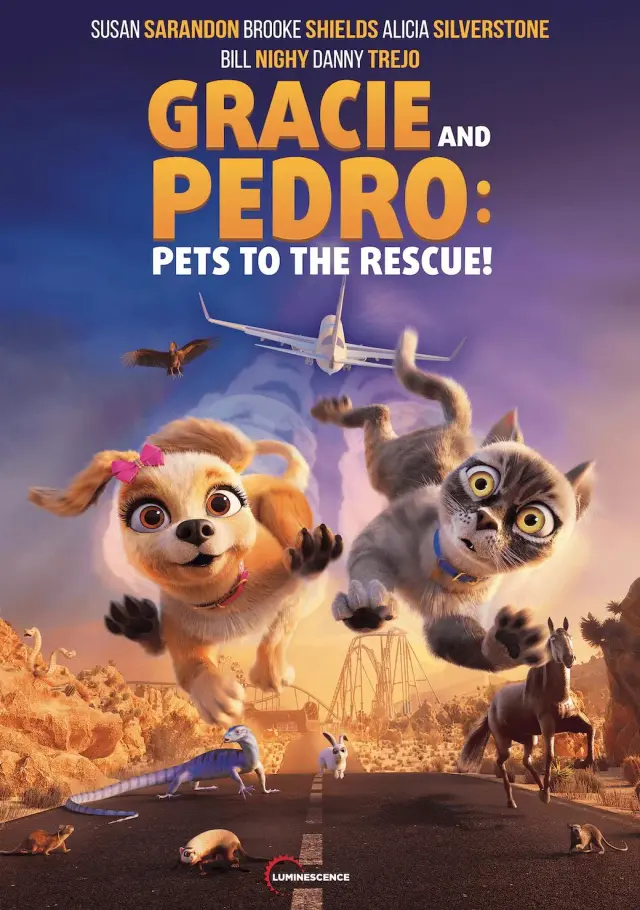 انیمیشن گریسی و پدرو: حیوانات خانگی برای نجات (Gracie and Pedro: Pets to the Rescue) پوستر