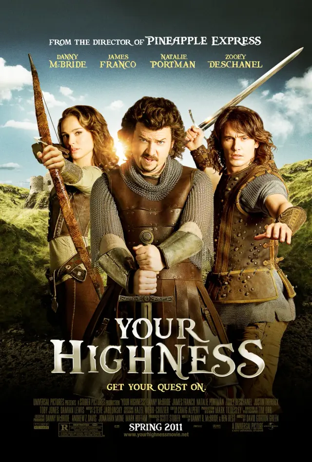 فیلم والاحضرت (Your Highness) پوستر