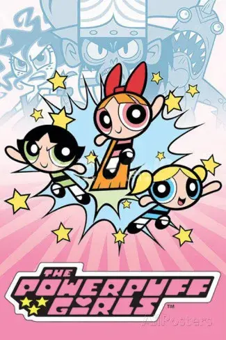 انیمیشن دختران نیرومند (The Powerpuff Girls) پوستر