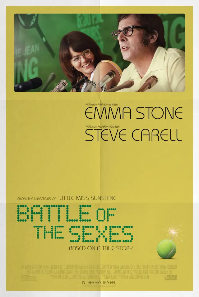 فیلم نبرد دو جنس (Battle of the Sexes) پوستر