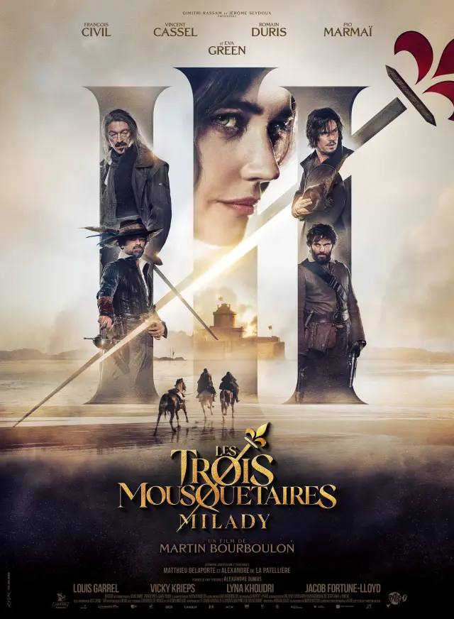 فیلم سه تفنگدار قسمت دوم میلادی (The Three Musketeers - Part II: Milady) پوستر