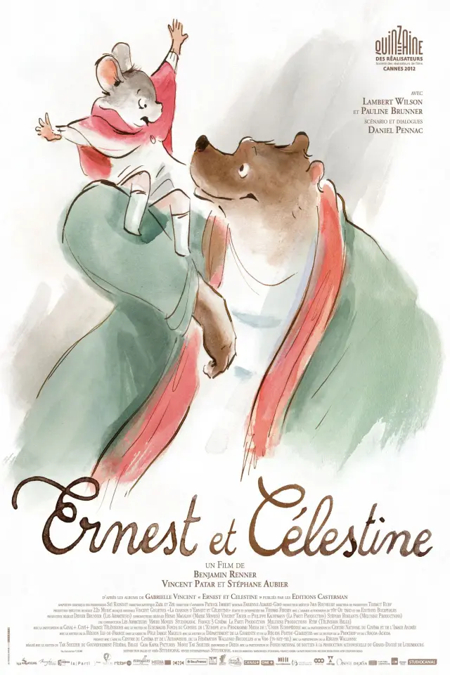 انیمیشن ارنست و سلستین (Ernest & Celestine) پوستر