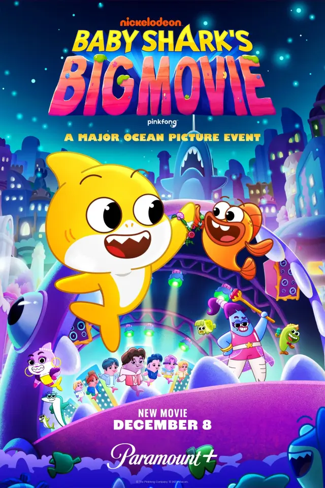 انیمیشن بزرگ بچه کوسه (Baby Shark's Big Movie) پوستر