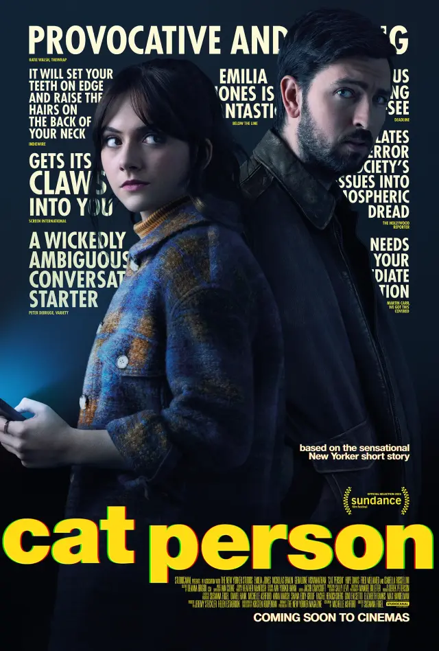 فیلم شخصیت گربه‌ای 2023 (Cat Person) پوستر