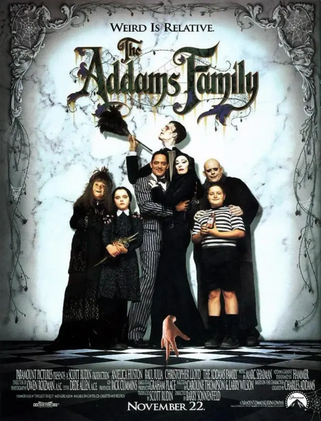 فیلم خانواده آدامز  (The Addams Family) پوستر