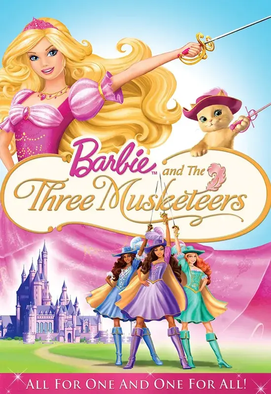 انیمیشن باربی و سه تفنگدار (Barbie and the Three Musketeers) پوستر