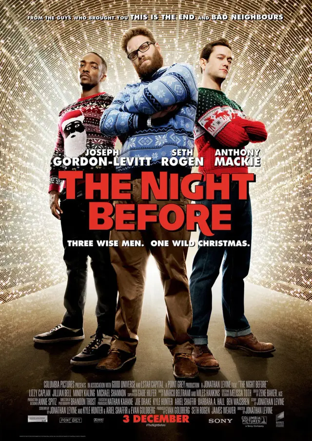 فیلم شب قبل (The Night Before) پوستر