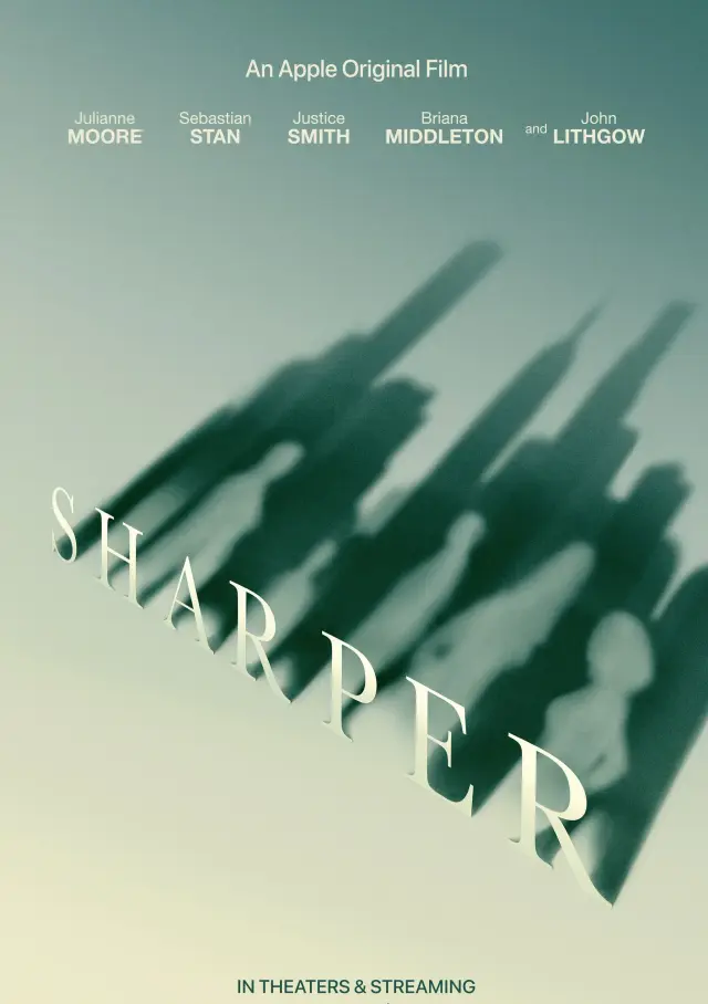 فیلم زیرک تر (Sharper) پوستر