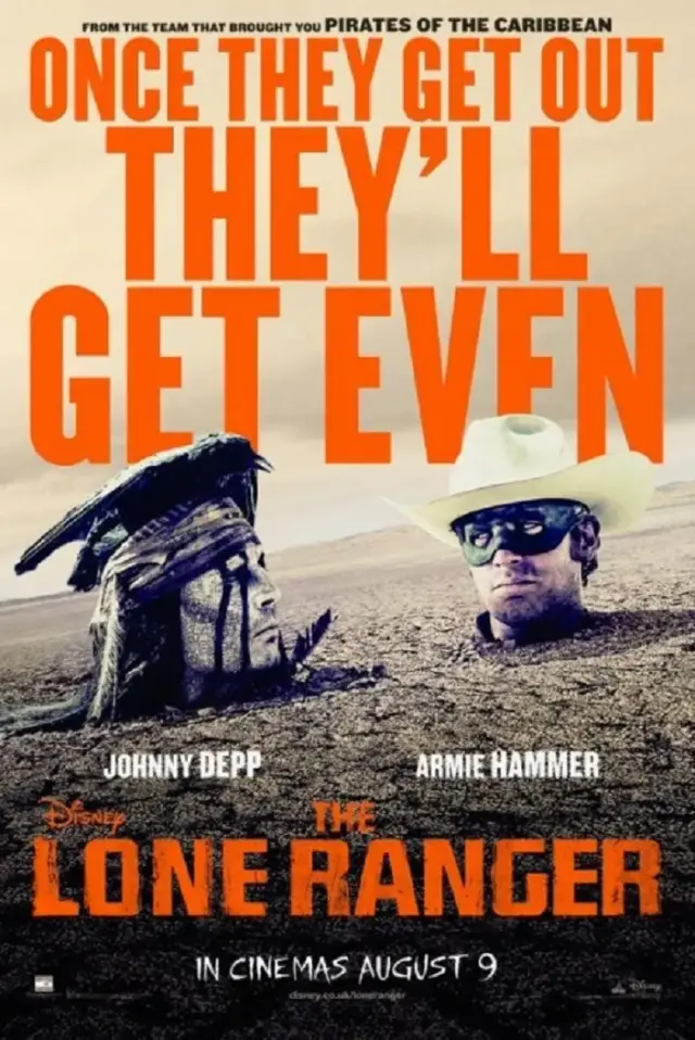 فیلم رنجر تنها (The Lone Ranger) پوستر