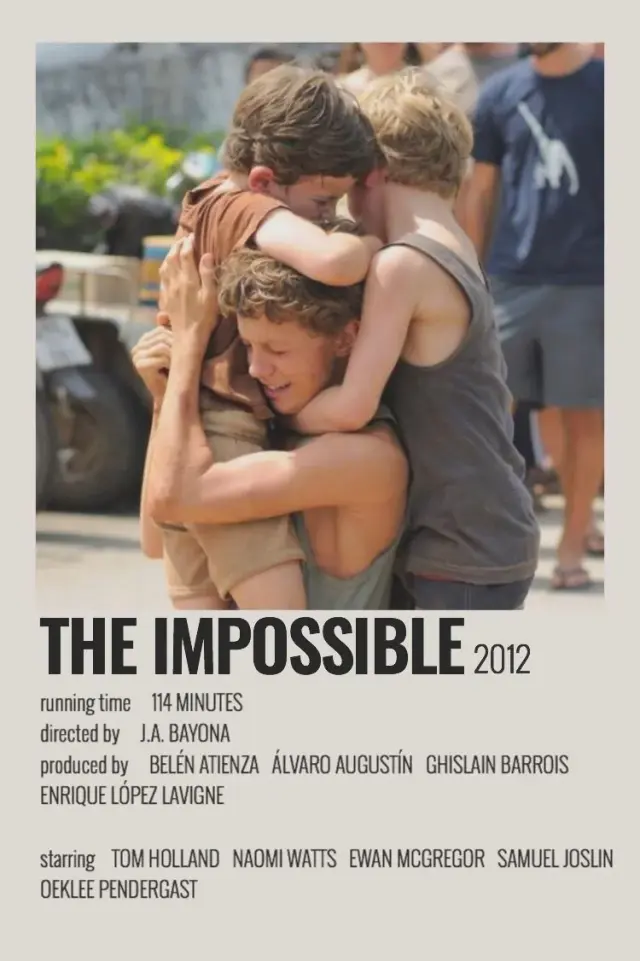 فیلم غیرممکن  (The Impossible) پوستر