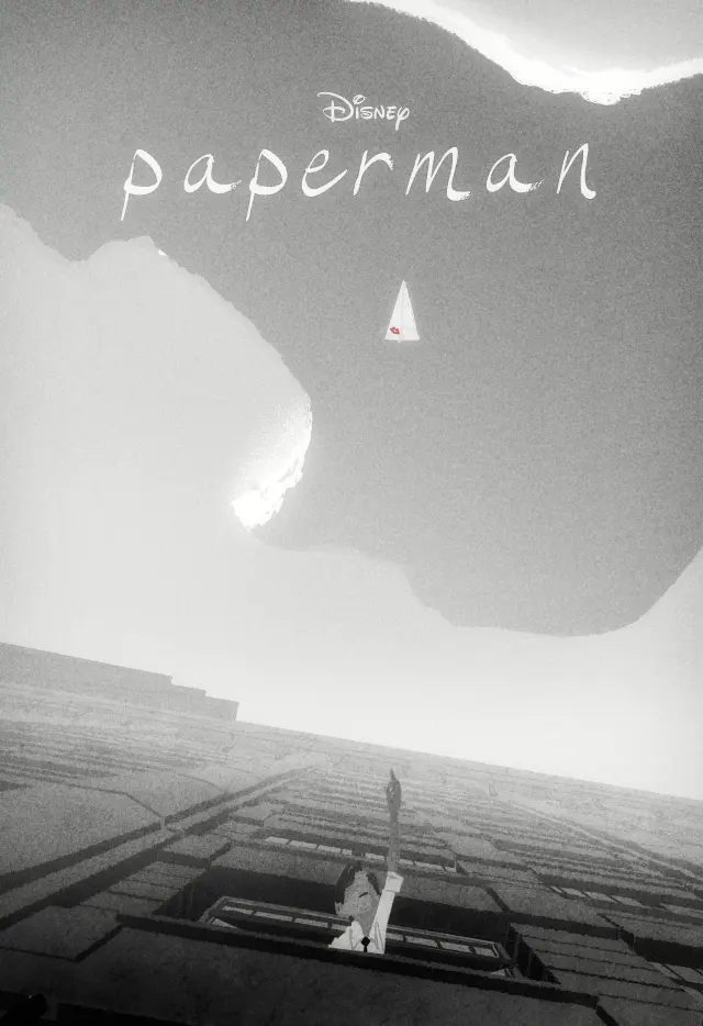 انیمیشن مرد کاغذی (Paperman) پوستر