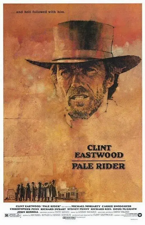 فیلم سوارکار رنگ پریده (Pale Rider) پوستر
