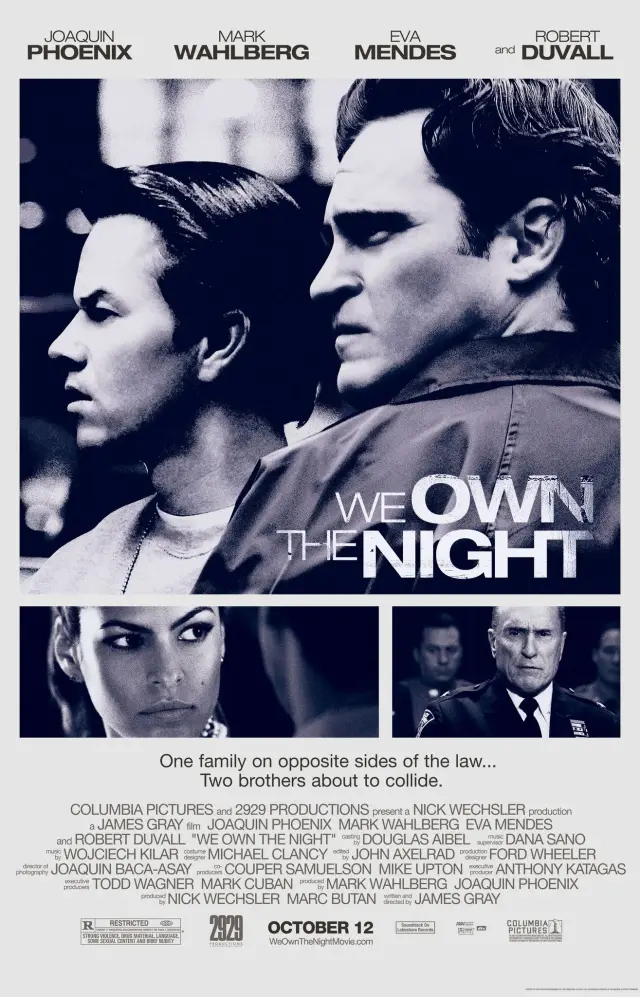 فیلم شب مال ماست (We Own the Night) پوستر